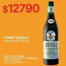 Supermercados Vea Branca - fernet branca menta oferta