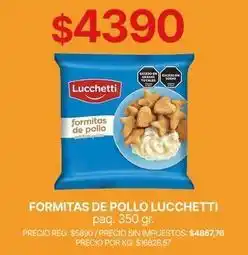 Supermercados Vea Lucchetti - formitas de pollo oferta