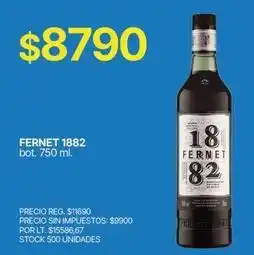 Supermercados Vea 1882 - fernet oferta