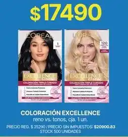 Supermercados Vea L'oréal - coloración triple cuidado oferta