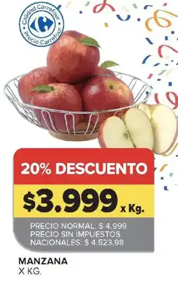 Carrefour Manzana oferta