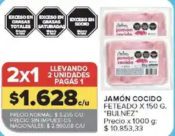 Carrefour Bulnez jamón cocido oferta