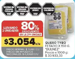 Carrefour Bulnez queso tybo fetado oferta