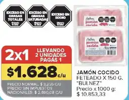 Carrefour Bulnez jamón cocido oferta