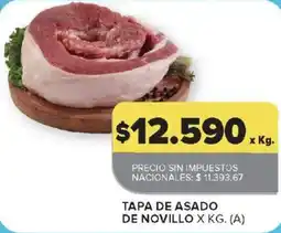 Carrefour Tapa de asado de novillo oferta