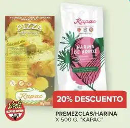 Carrefour Kapac premezclas harina oferta