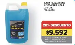 Carrefour Quim Bat lava parabrisas oferta