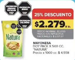 Carrefour Natura mayonesa oferta