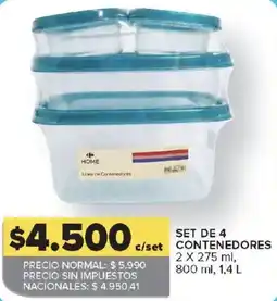 Carrefour Home contenedores oferta