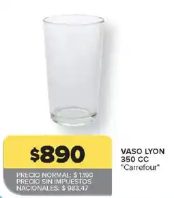 Carrefour Carrefour vaso lyon oferta