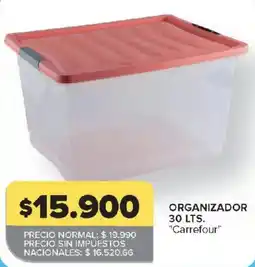 Carrefour Carrefour organizador oferta