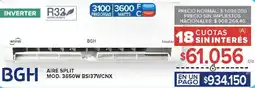 Carrefour Bgh aire split oferta