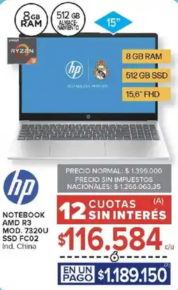 Carrefour HP notebook oferta