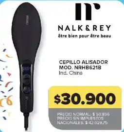 Carrefour Nalk & rey cepillo alisador oferta