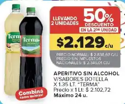 Carrefour Terma aperitivo sin alcohol oferta