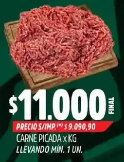 Supermercados Yaguar Carne picada oferta