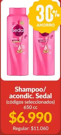 Supermercados Aiello Sedal shampoo/acondic. oferta