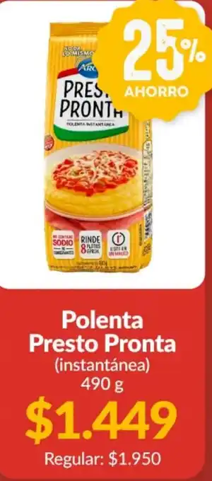 Arcor polenta presto pronta
