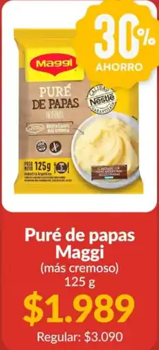 Supermercados Aiello Maggi puré de papas oferta
