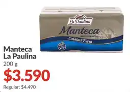 Supermercados Aiello La paulina manteca oferta