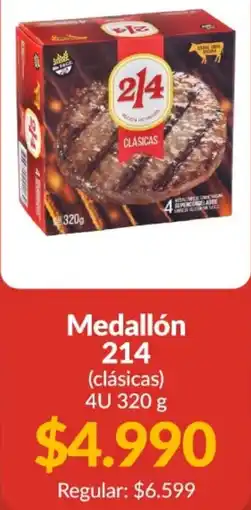 Supermercados Aiello 214 medallón clásicas oferta