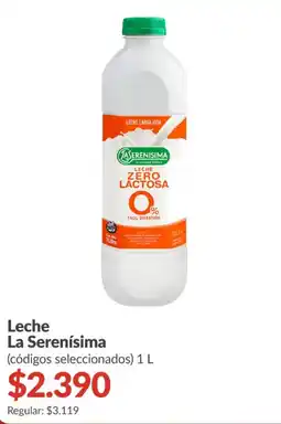Supermercados Aiello La serenisima leche oferta
