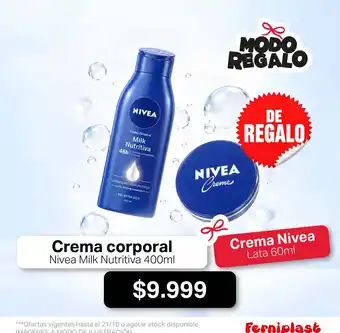 Nivea crema corporal milk nutritiva
