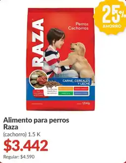 Supermercados Aiello Raza alimento para perros (cachorro) oferta