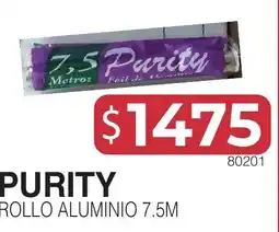 Masivos Purity rollo aluminio 7.5m oferta