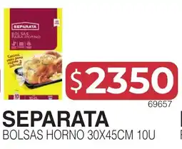 Masivos Separata bolsas horno oferta