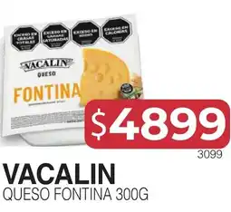 Masivos Vacalin queso fontina oferta