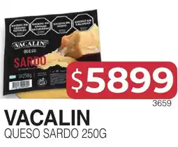 Masivos Vacalin queso sardo oferta