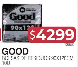 Masivos Good bolsas de residuos oferta
