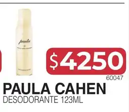 Masivos Paula cahen desodorante oferta