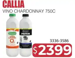 Masivos Callia vino chardonnay oferta
