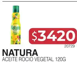 Masivos Natura aceite rocio vegetal oferta