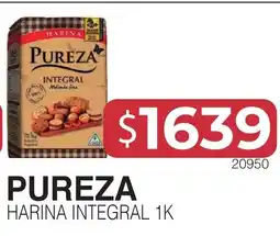 Masivos Pureza harina integral 1k oferta