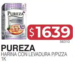 Masivos Pureza harina con levadura p/pizza oferta