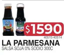 Masivos La parmesana salsa soja oferta
