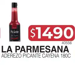 Masivos La parmesana aderezo cayena 180c oferta