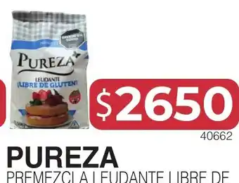 Masivos Pureza premezcla leudante libre de gluten oferta