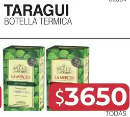 Masivos Taragui botella termica oferta