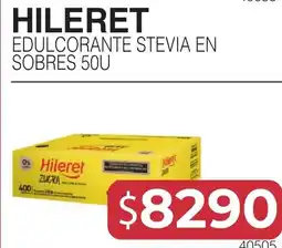 Masivos Hileret edulcorante stevia en sobres oferta