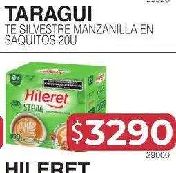 Masivos Hileret te silvestre manzanilla en saquitos oferta