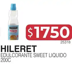 Masivos Hileret edulcorante sweet liquido oferta