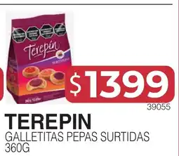 Masivos Terepin galletitas pepas surtidas oferta