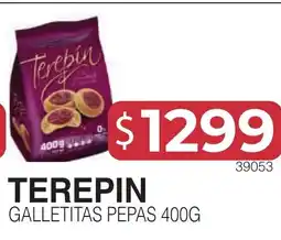 Masivos Terepin galletitas pepas oferta