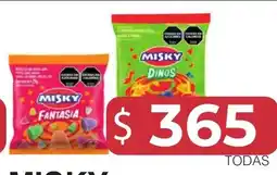 Masivos Misky fantasía y dinos oferta