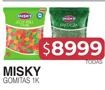 Masivos Misky gomitas 1k oferta