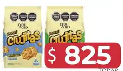 Masivos 9 de oro crujitas oferta